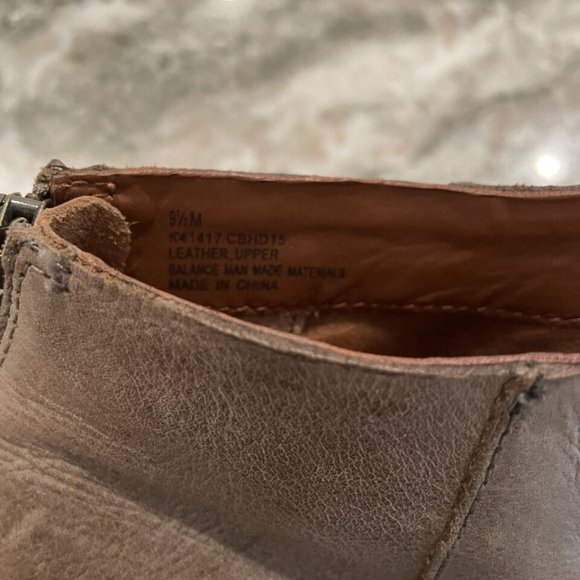 Kork-Ease Kissel Boots Size 9.5 Leather Square Toe Block Heel Western Ranch - Picture 10 of 10